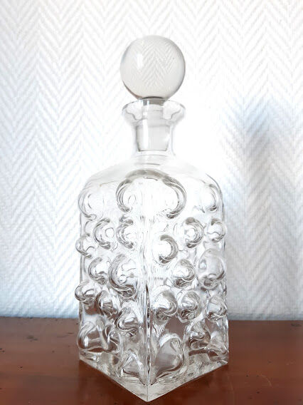 Whisky set with bubbles 1970