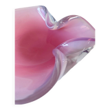 Large Murano pocket tray in opaline