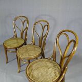 A bistro chair by Fischel No. 31, circa 1905 cane