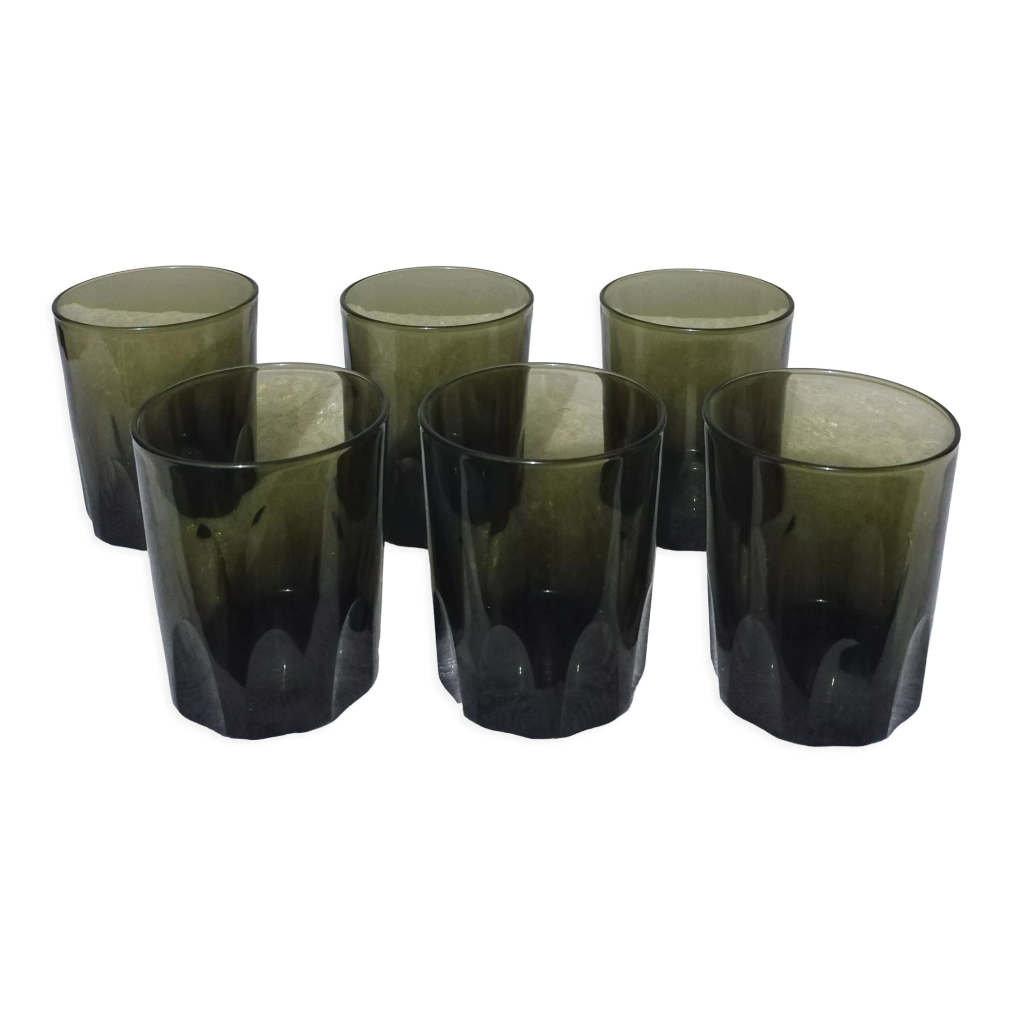 6 Bartissol vintage whisky glasses