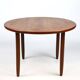 Table basse ronde en teck