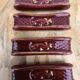 Set of 9 vintage earthenware knife holders