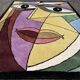 Art rug after Pablo Picasso