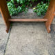 Banc en bois