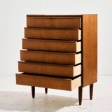 Commode en teck restaurée