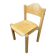 Chair school school child wood design 80 German Design signed Hiller