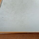 Golden barber mirror with chain, 30×40 cm