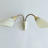 Pair of Large Vintage Modular Wall Lights, 50s