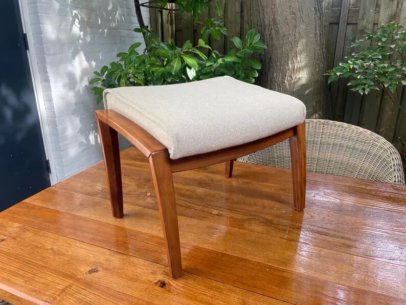 Farstrup Mobler Danish Foot Stool Ottoman Pouffe
