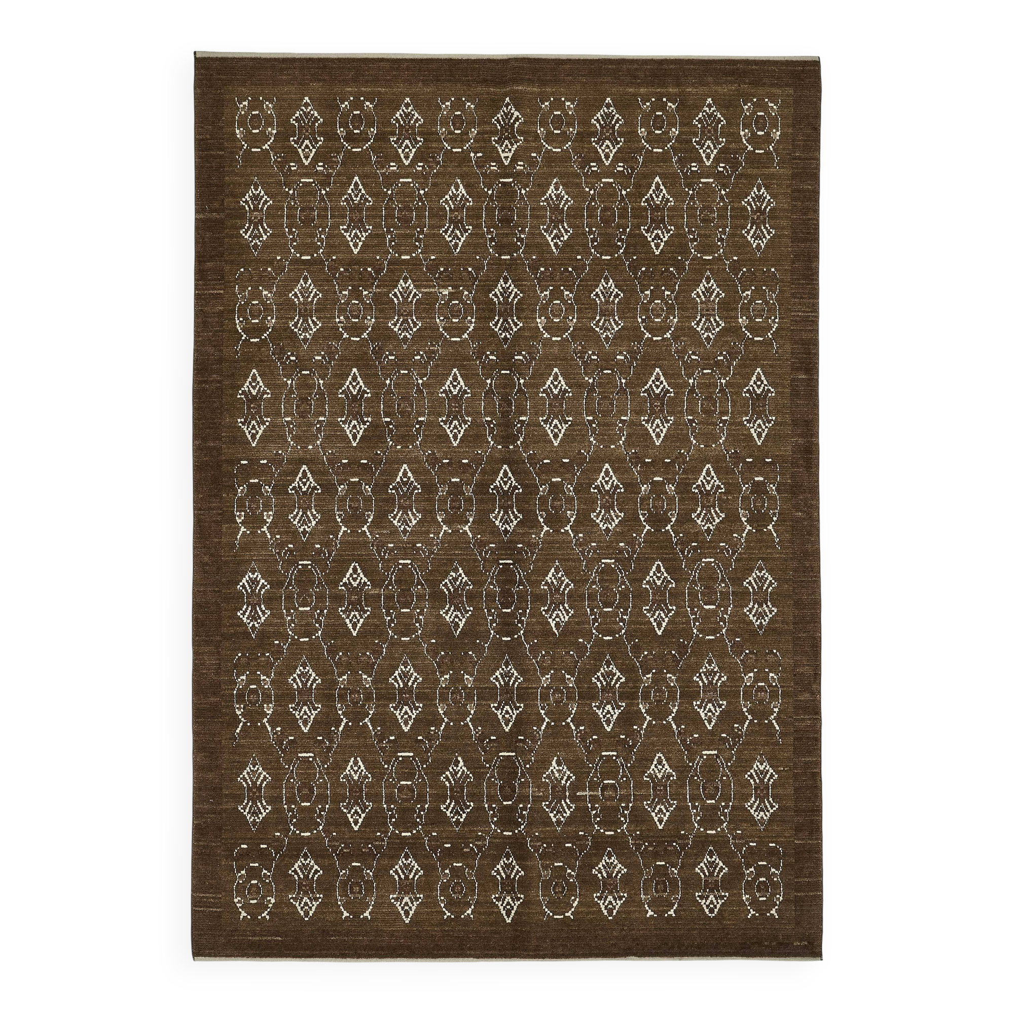 Turkish Handcrafted Loom Oushak Rug 212 cm x 308 cm