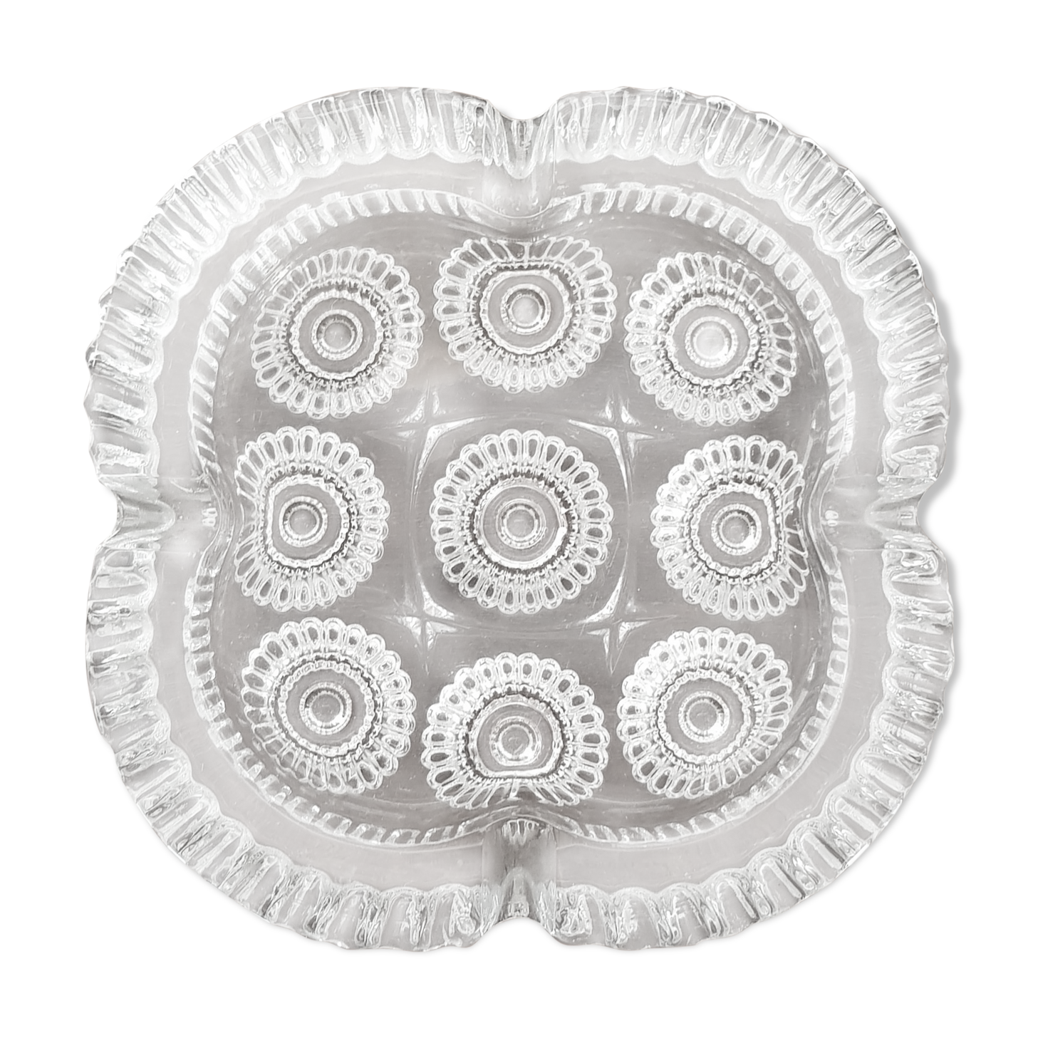 Glass ashtray