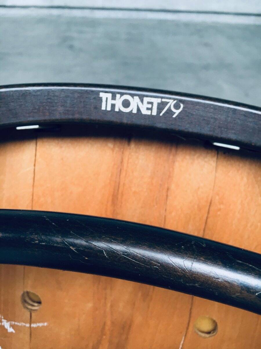 Model 207R Long John Dining Chairs from Thonet, 1979, Set of 5