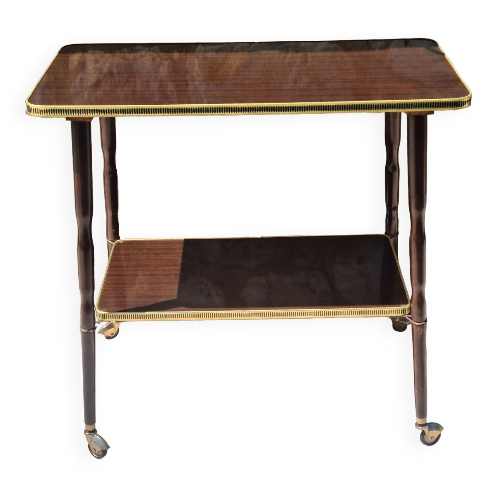 Vintage serving trolley from the 70s