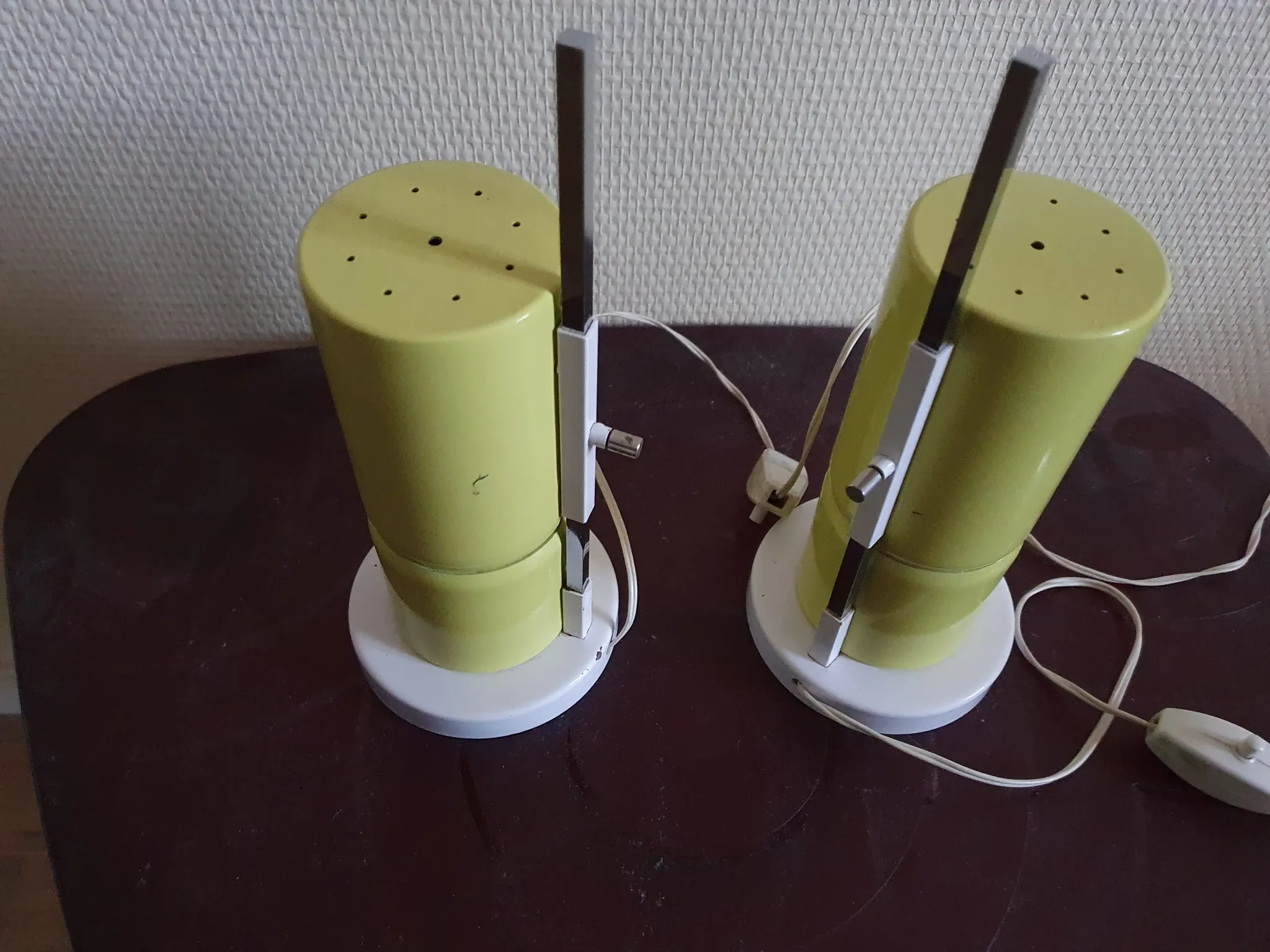 Paire de Lampe de bureau vintage
