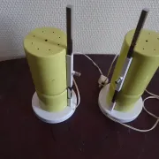 Paire de Lampe de bureau vintage