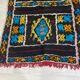 Handmade wool Berber rug 345 X 110 CM