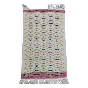 Tapis à motifs géométriques - laine