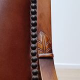 Vintage Directoire style armchair