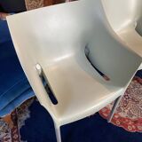 Set of 3 armchairs by Philippe Starck, Dr No model, for Kartell