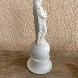 antique French bisque Madonna figurine