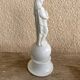 figurine de madone en biscuit français antique