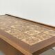 Table basse en bois et céramique