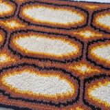 mall rug/carpet/wall tapestry from the mid-century Ege Rya, Denmark, 1970s