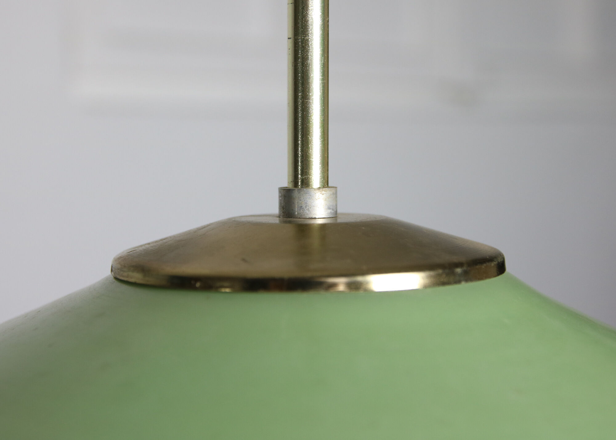 Mid-Century Space Green Pendant Lamp