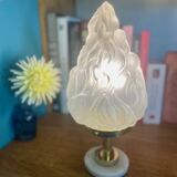 Lampe art déco flamme