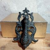 Antique cast iron door knocker/hammer