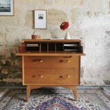 Vintage G-plan secretary chest of drawers