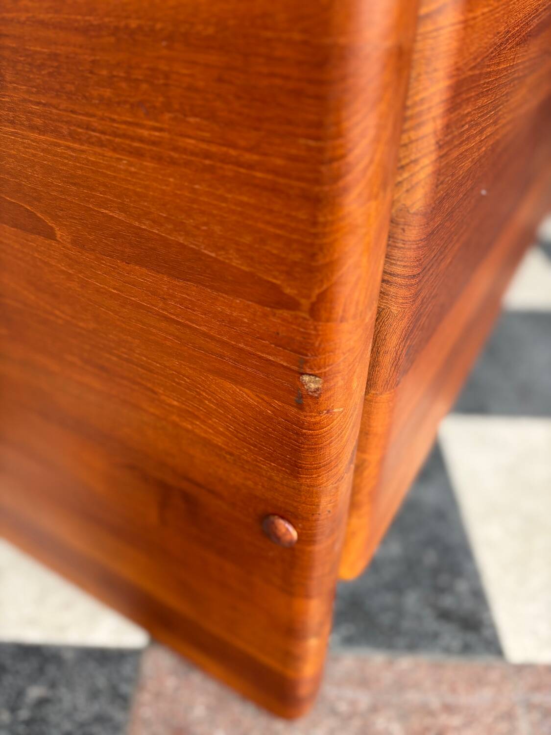 Canapé danois en teck massif Mikael Laursen