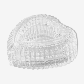 Arques crystal heart jewelry box