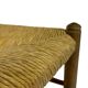 Vintage Danish papercord stool rope beech mid century '60s design
