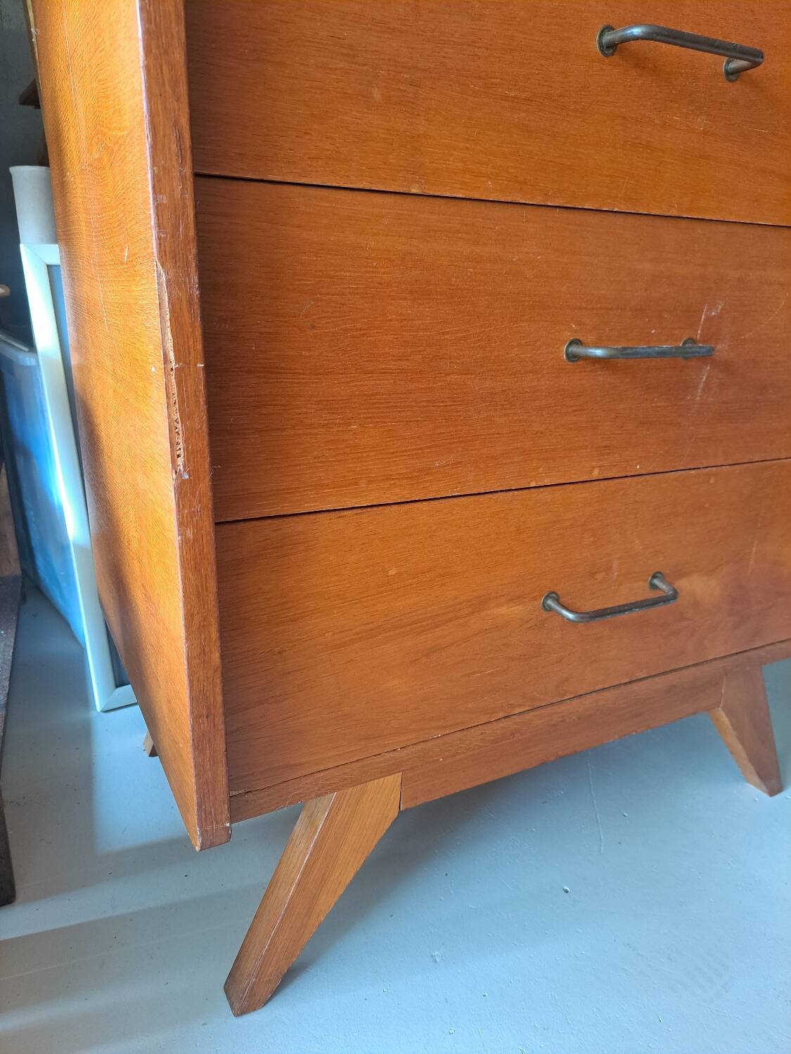 Chiffonnier secrétaire années 50
