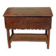 Antique coffre égouttoir en chêne massif