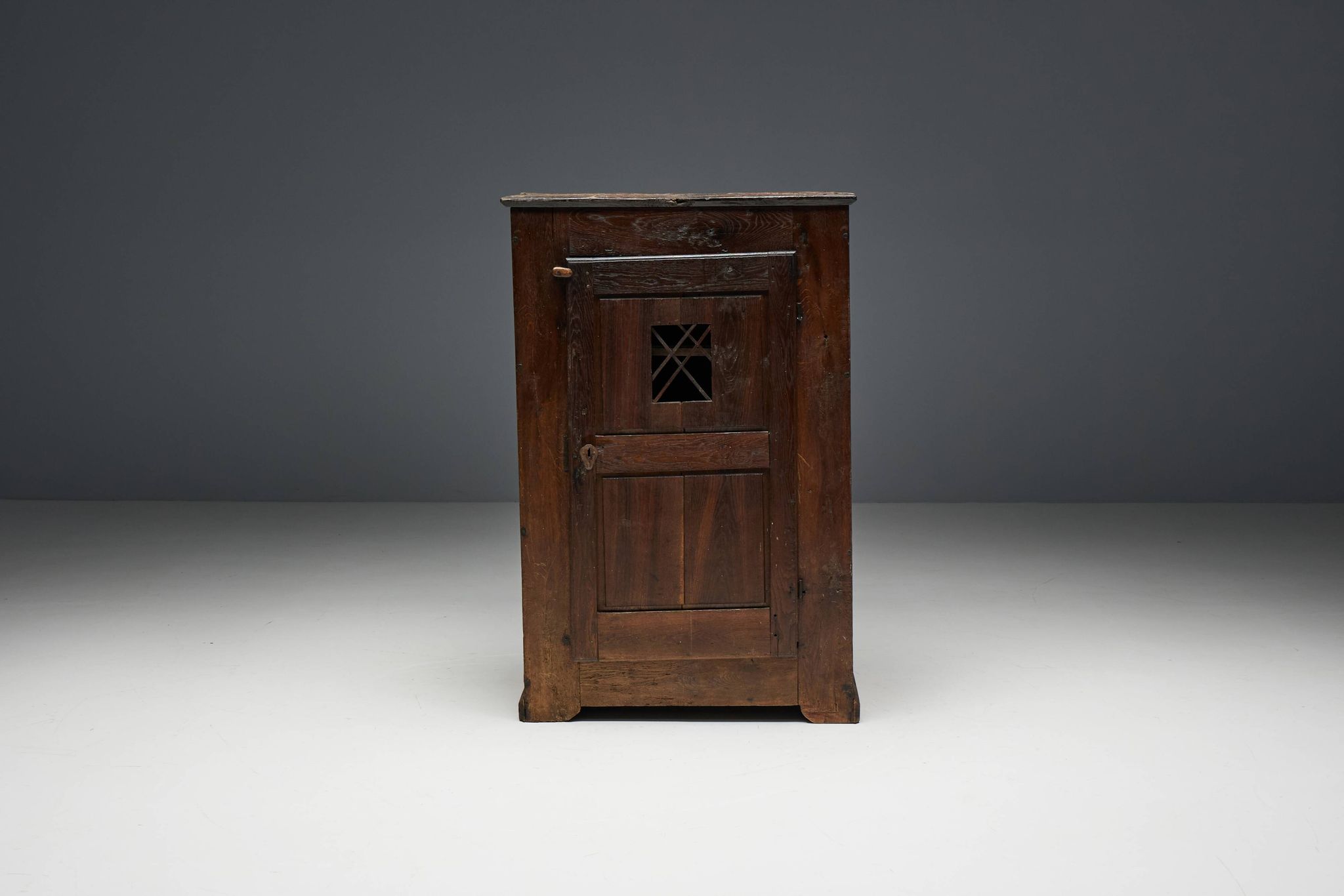 Primitive Wabi Sabi Cabinet, France, 19th Century
