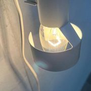 Minimalist table lamp from the postmodern space age by Ikea, 1980s.