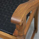Chaises médiévales vintage en chêne, lot de 4