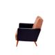 Fauteuil club vintage, 1960