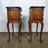 Louis XV style bedside pair