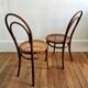Chaise cannage Thonet n°14, 1860