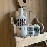 Rustic kitchen shelf