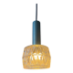 Mid-Century Crystal Glass Pendant