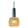 Mid-Century Crystal Glass Pendant