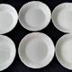 6 deep plates, with a calotte in Limoges porcelain by Ph. Deshoulières