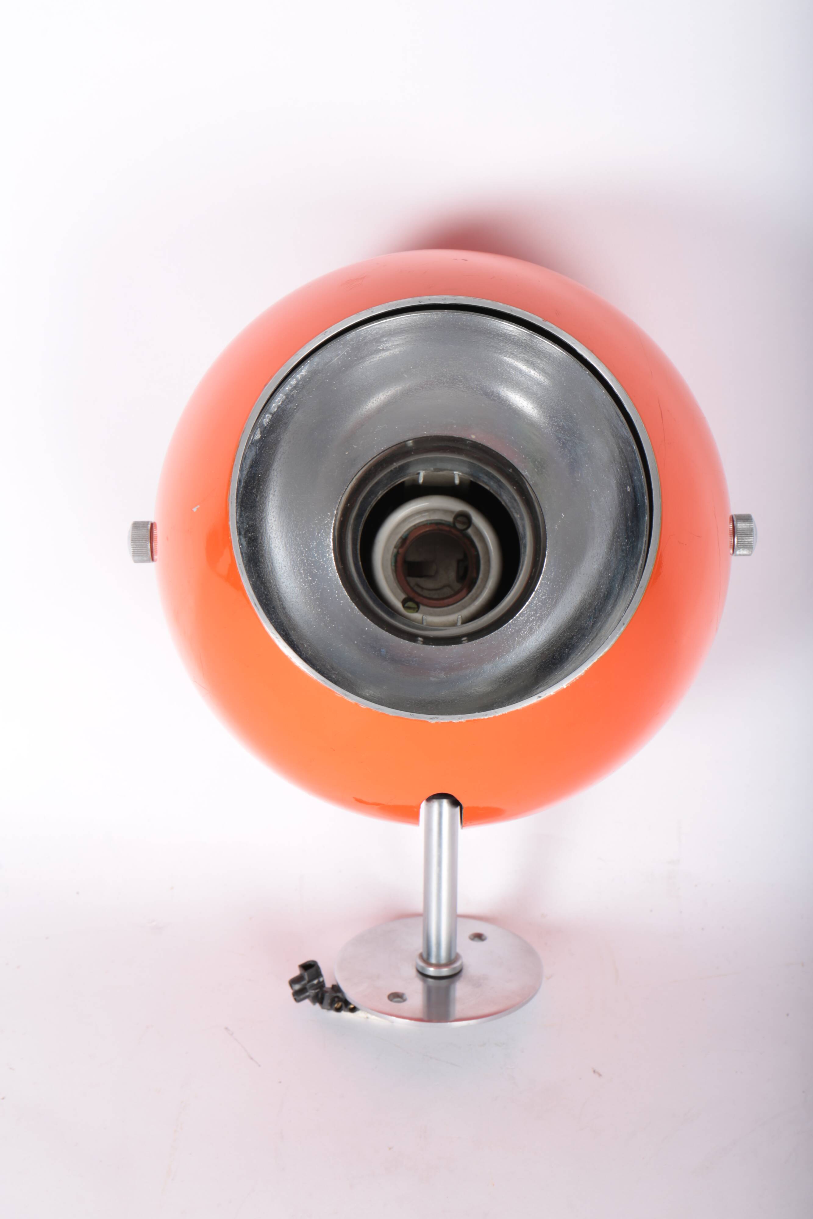 Eyeball wall lamp by Ejner Graae & Henning Helger for Louis Poulsen
