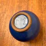 Small minimalist round vases from a mid-century pottery studio by Hildegard and Peter Delius for Hamelner Töpferei, 1960s, set of 2.