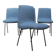 Set of 4 chairs "CM145" by Pierre Paulin for TV Furniture 1950s