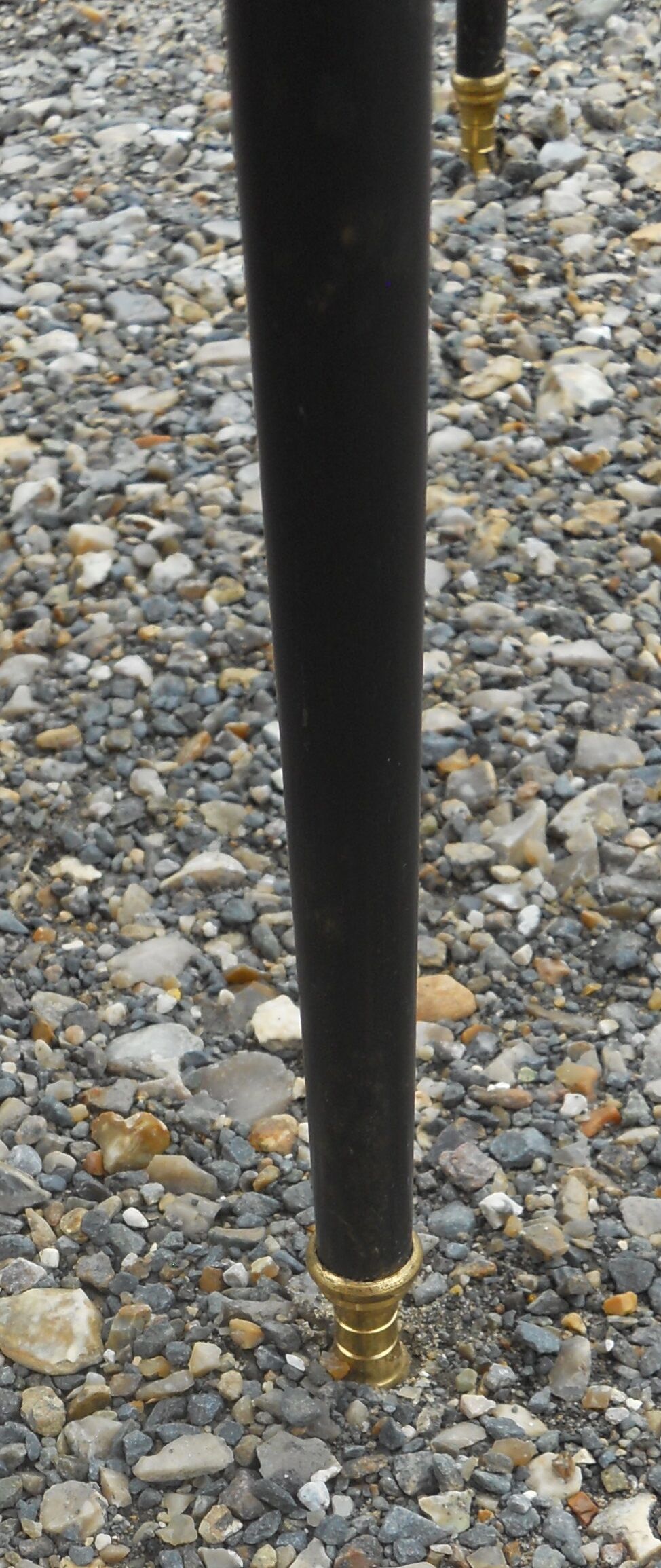 Coffee table lounge in bronze dore and on glass